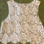 Coco + Carmen  Crochet ivory top Photo 0