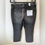 Good American Women’s NWT Good Curve Straight Denim Black Jeans Size 14 Photo 2