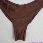 frankie's bikinis NEW Katarina Satin Cheeky Bikini Bottom, L Photo 3