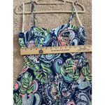 Lilly Pulitzer  Marnee Wide Leg Jumpsuit In Hanging With Fronds Size 00 Preppy Photo 6