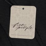 Free People Juicy Long Sleeve Top Black Cowlneck Crossover Oversized Fit XS New Photo 8