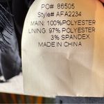 Liza Lux Navy Blue Lace Eyelash Fringe Scalloped Hem Sleeveless Party Dress Midi Photo 5