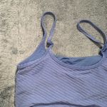 Aerie  scoop swim too blue large with padding Photo 3