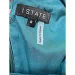 1. State  Women's Twill Sleeveless V-Neck Wrap Front Jumpsuit Emerald Green Size 0 Photo 13