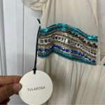 Tularosa embellished beaded stella off white sleeveless maxi dress wedding guest Photo 8