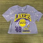 Nba Los Angeles Lakers Purple T-Shirt Photo 0