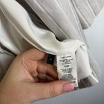 Vince Theory Blazer Double Breasted Tailor Jacket Striped Linen Size 8 Photo 15