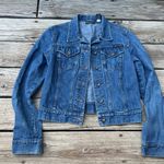 DKNY Retro  Jeans Sport Blue Denim Jacket, Size M Photo 7