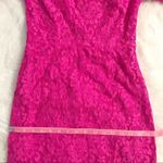 Trina Turk Pink Lace Off The Shoulder Cocktail Dress Sheath Fuchsia Size 2 New Photo 12