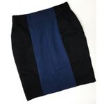 French Connection  • Navy & Black Colorblock Skirt Photo 8