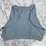 We Wore What  Dusty Blue Racerback Bra Large NWT Photo 3