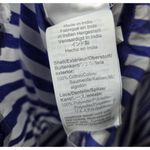 J. CREW Striped Tunic shirt Dress Belted blue white Cotton Poplin beach summer 0 Photo 9