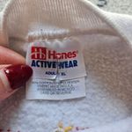 Hanes Vintage ‎ Sweatshirt Cute Heart Cut Out Valentines Size XL Photo 3