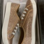 Bebe  sport rose gold tennis shoes Photo 6