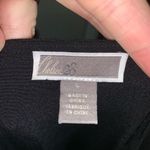 Chelsea28 Stitchfix black flowy classic sheer insert v-neck blouse Photo 3