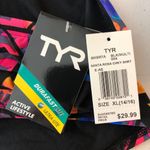 Tyr. Womens Santa Rosa Cheeky Shorts Bikini Swimwear Bottoms Pink Blue XL 14/16 Photo 3