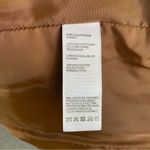 Rebecca Minkoff Lambskin Vegan Faux Leather Blazer Pockets Cognac Brown XL NWT Photo 4