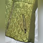 Ci Sono  Los Angeles Outerwear Small Green Full Zip Up Sherpa Lined Vest Jacket Photo 1