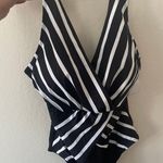 Meet.Curve Striped One Piece Swimsuit Photo 0