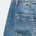 Judy Blue  Mid Rise Denim Jogger cut out Shorts Size 1/25 Photo 4