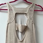 Bebe  | Metallic Tan Bodycon Fitted Dress XXS Photo 5