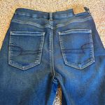 American Eagle  Outfitters Distressed Blue Skinny Jeans Photo 3