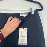 ZARA  Straight Leg Flat Front‎ Trousers Sz XS NWT Photo 4