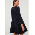 Tuckernuck Pomander Place Black 100% Cotton Poplin Kenzo Mini Dress Size Large Photo 2