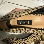 VICI  jasmine leopard size 9 block heels Photo 2