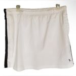 Women's Mid Rise Danskin Skort Performance Skort Shorts WhiteBlack size M(8 Photo 4