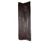 Line and Dot Carmela Twisted Faux Leather Maxi Skirt Brown Size Small Photo 2