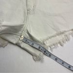 Levi's  High Waisted Mom Denim Jean Cut-Off‎ Shorts Womens Size 30 Blue White NEW Photo 8