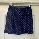 Old Navy - Navy Blue & White Adorable Linen Skirt 💙🤍 Photo 1