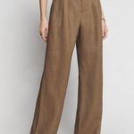 Reformation  Mason High Rise Trouser Pant in Natural Photo 0