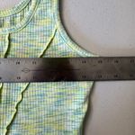 Derek Heart  Women's Cropped Green Corset Tank Top Medium Photo 3