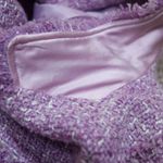 Lillie Rubin Vintage Tweed Bouclé Blazer Jacket Women's 14 Lavender Wool Purple Photo 11