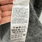 Levi's Women's Gray Open Cardigan Sweater Mohair Merino Wool Blend Pocket Size S Photo 6