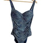 Niptuck shibori print one piece Blue Size 6 Photo 0