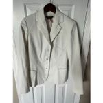 Etcetera Etcetra white blazer size 6 classy white work blazer Photo 6