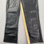 Pistola Vegan Leather High Rise Bootcut Pants Women's 30 Black Photo 2