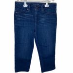 Spanx Slim-X Casual Dark rinse Capri Jeans sz 27 Photo 31