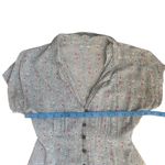 Kimchi Blue Urban Outfitters Lucy Mini Dress Floral Print Button Casual Size M Photo 5