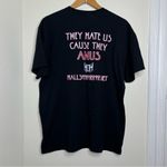 Jerzees HOH Halls of Horror Haunted AttractionT Shirt Black Unisex Size XL Double Sided Photo 2