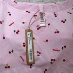 SKIMS  | NWT! Cherry Blossom Print Soft Ribbed Lounge Romper 2x Photo 2