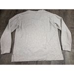 Orvis  Women's V-Neck Dropped Shoulders Sweatshirt Beige Tan Medium Photo 5