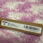 SKIMS NWT  knit pullover sweatshirt petal houndstooth L/XL Photo 5