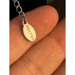 Mestige Owl Necklace Silver Tone Cubic Zirconia Mother of Pearl 22" Whimsigoth Photo 5