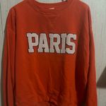 H&M Orange Sweater Photo 0