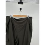 Old Navy Womens Green High Rise Jogger Workout Pants Size 2X Stretch Cropped Photo 4