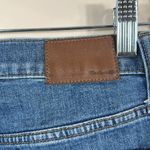 Madewell The Tall Slim Boyjean Blue Raw Hem Women Size 26T Photo 2